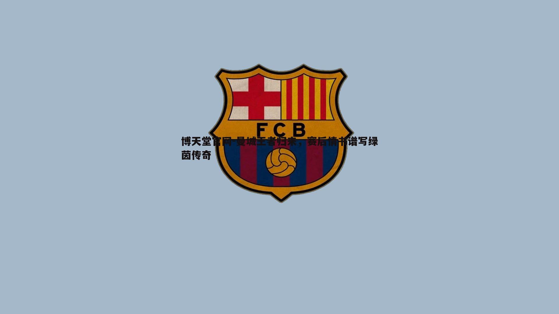 曼城王者归来,赛后情书谱写绿茵传奇